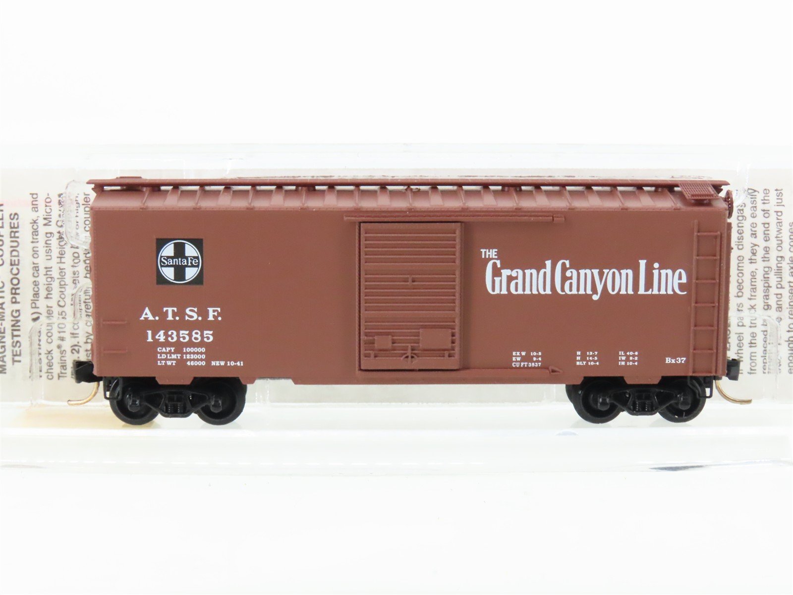 N Scale Micro-Trains MTL 20060 ATSF Santa Fe 