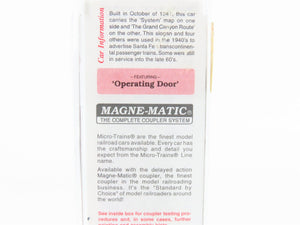 N Scale Micro-Trains MTL 20060 ATSF Santa Fe 