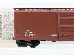 N Scale Micro-Trains MTL 20436/3 CP Canadian Pacific Railway 40' Box Car #51096