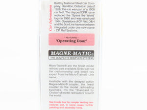 N Scale Micro-Trains MTL 20436/2 CP Canadian Pacific Railway 40' Box Car #51059