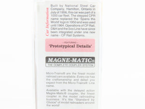 N Scale Micro-Trains MTL 20436/1 CP Canadian Pacific Railway 40' Box Car #51029