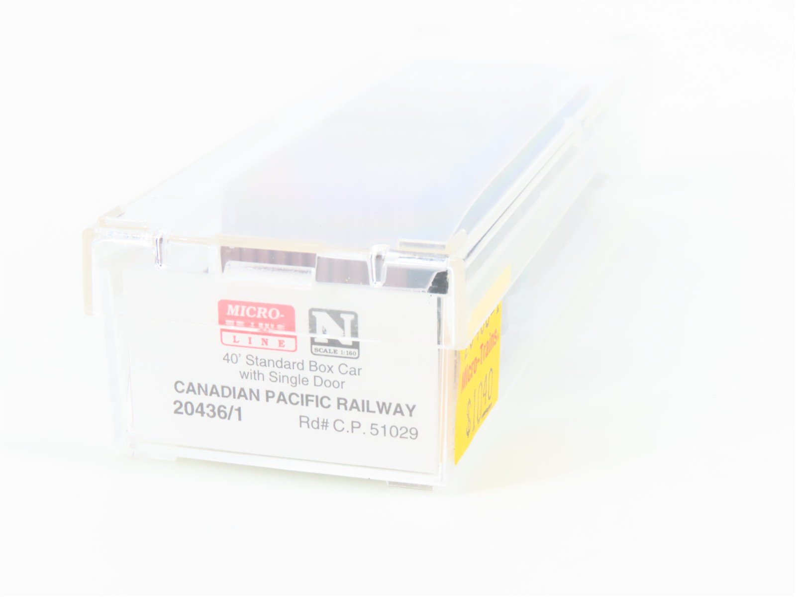 N Scale Micro-Trains MTL 20436/1 CP Canadian Pacific Railway 40' Box Car #51029