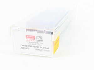 N Scale Micro-Trains MTL 20436/1 CP Canadian Pacific Railway 40' Box Car #51029