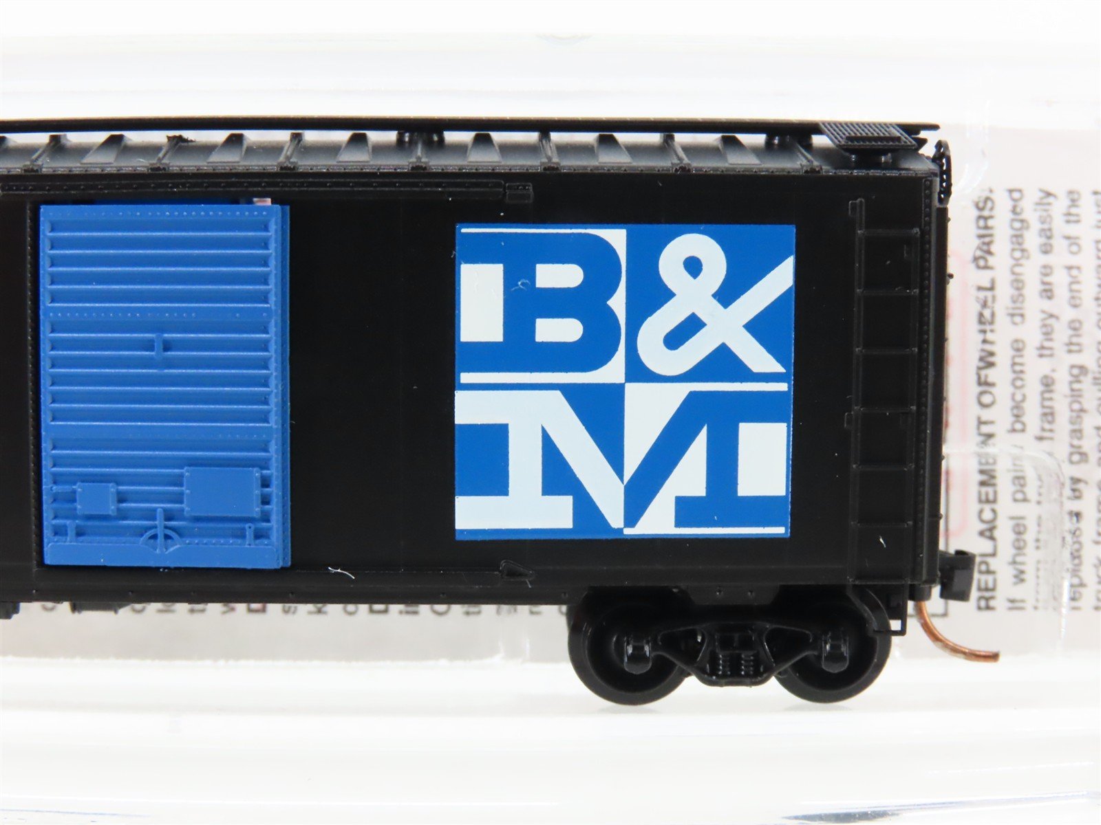N Scale Micro-Trains MTL 20400 BM Boston & Maine 40' Single Door Box Car #74706
