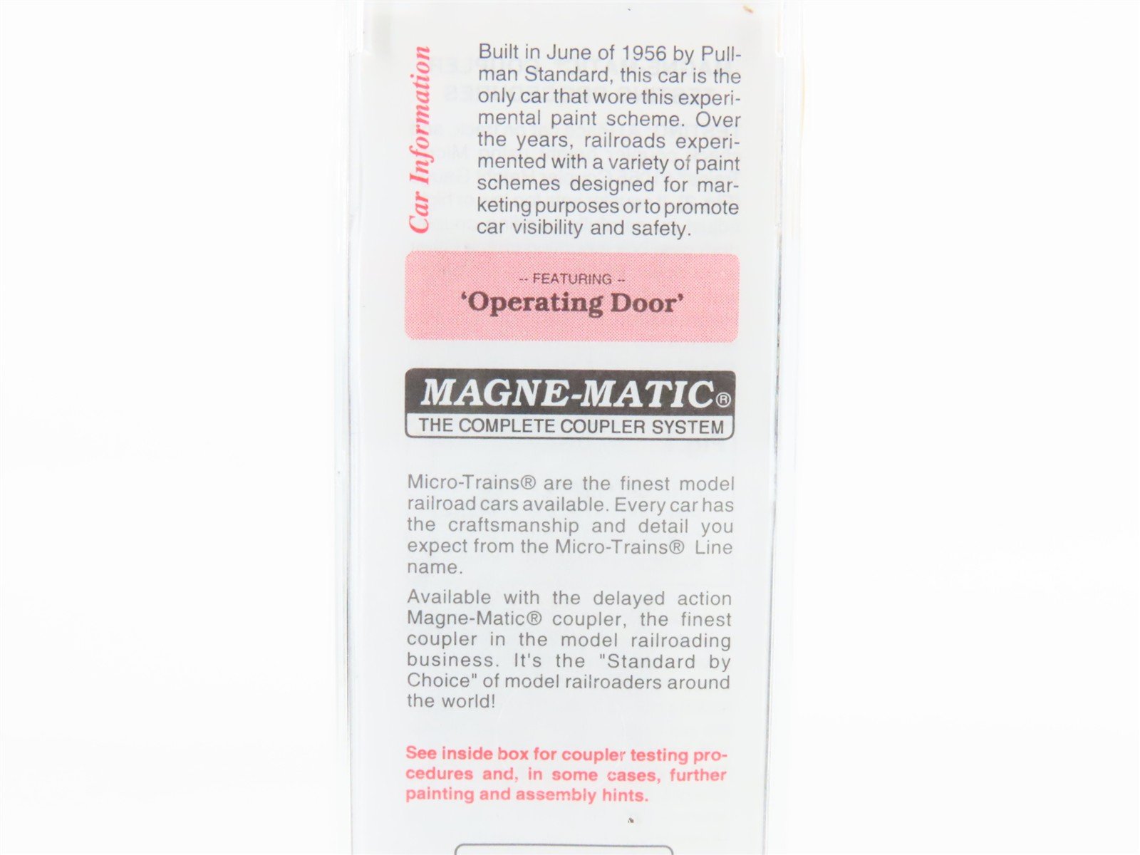 N Scale Micro-Trains MTL 20400 BM Boston & Maine 40' Single Door Box Car #74706