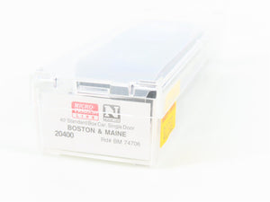 N Scale Micro-Trains MTL 20400 BM Boston & Maine 40' Single Door Box Car #74706