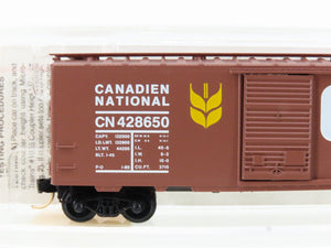 N Micro-Trains MTL 20550 CN Canadian National 40' Single Door Box Car #428650