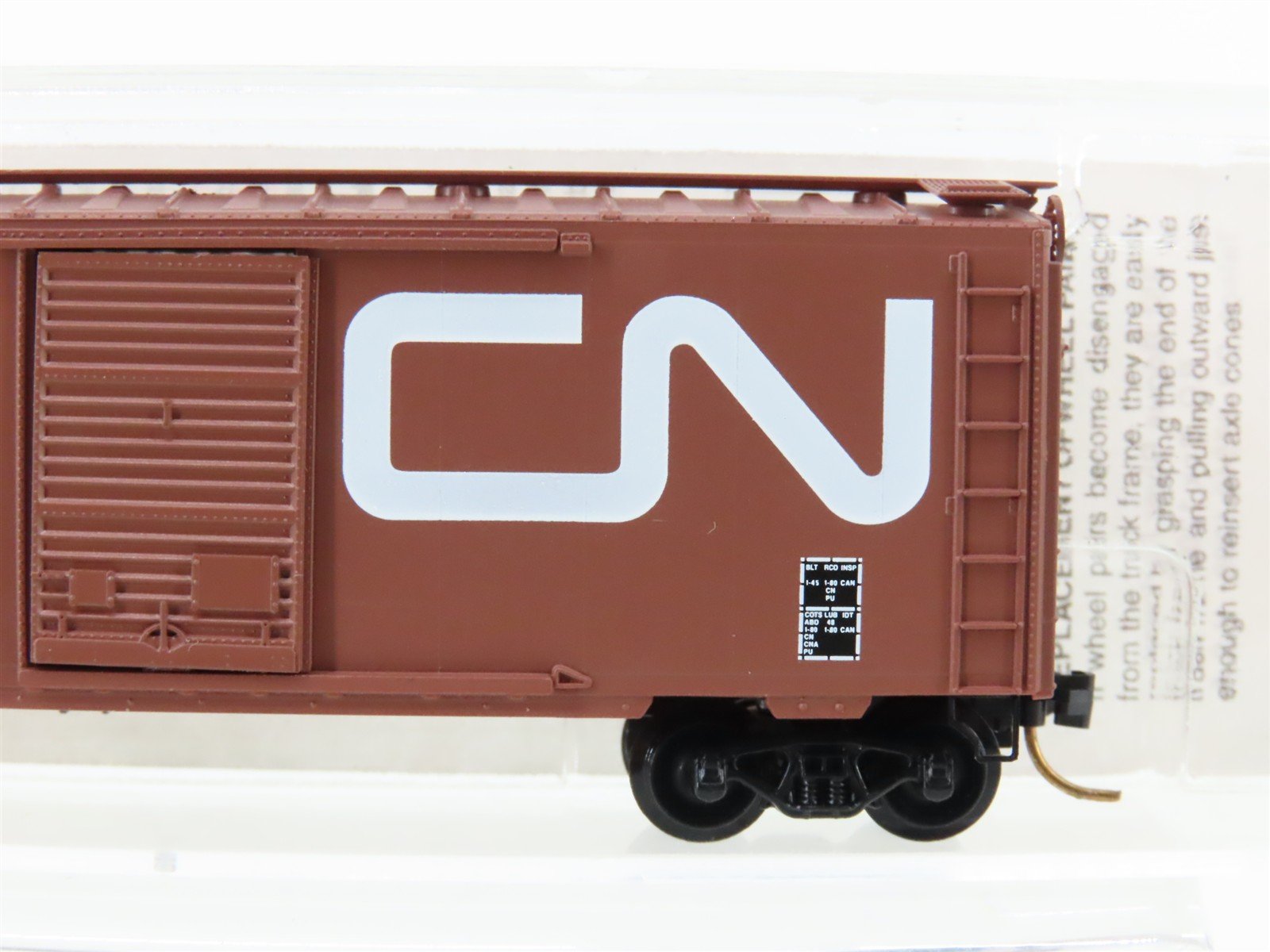 N Micro-Trains MTL 20550 CN Canadian National 40' Single Door Box Car #428650