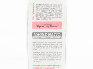 N Micro-Trains MTL 20550 CN Canadian National 40' Single Door Box Car #428650