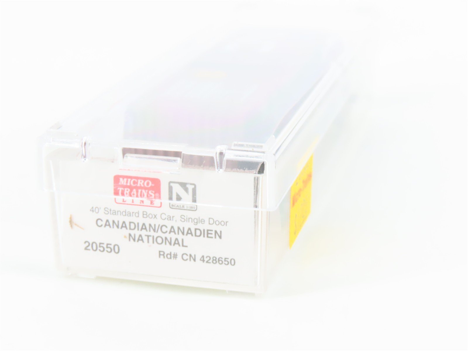 N Micro-Trains MTL 20550 CN Canadian National 40' Single Door Box Car #428650