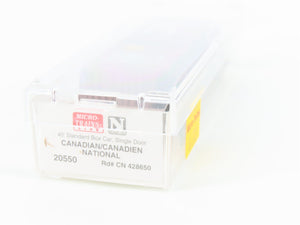 N Micro-Trains MTL 20550 CN Canadian National 40' Single Door Box Car #428650