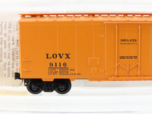 N Scale Micro-Trains MTL 21190 LOVX American Colloid Company 40' Box Car #9116