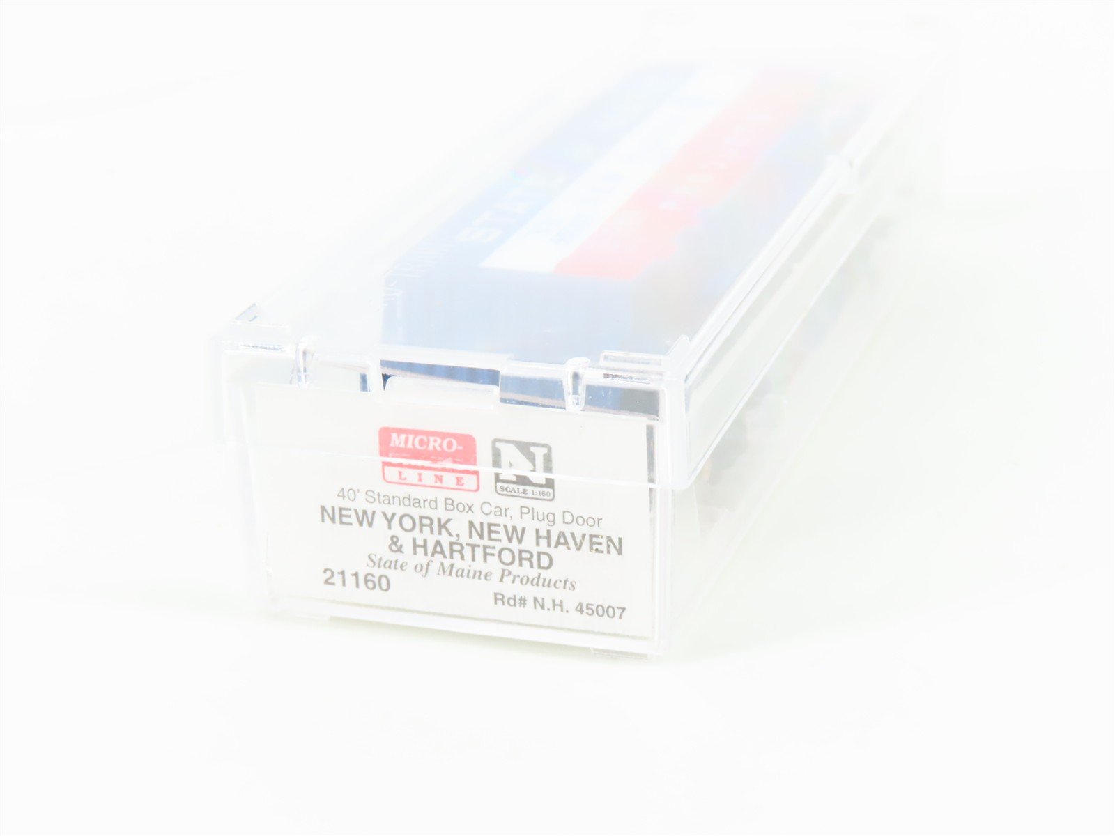 N Scale Micro-Trains MTL 21160 NH State Of Maine 40' Plug Door Box Car #45007