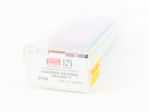 N Scale Micro-Trains MTL 21120 CN Canadian National 40' Plug Door Box Car 290159