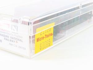 N Scale Micro-Trains MTL 21120 CN Canadian National 40' Plug Door Box Car 290159
