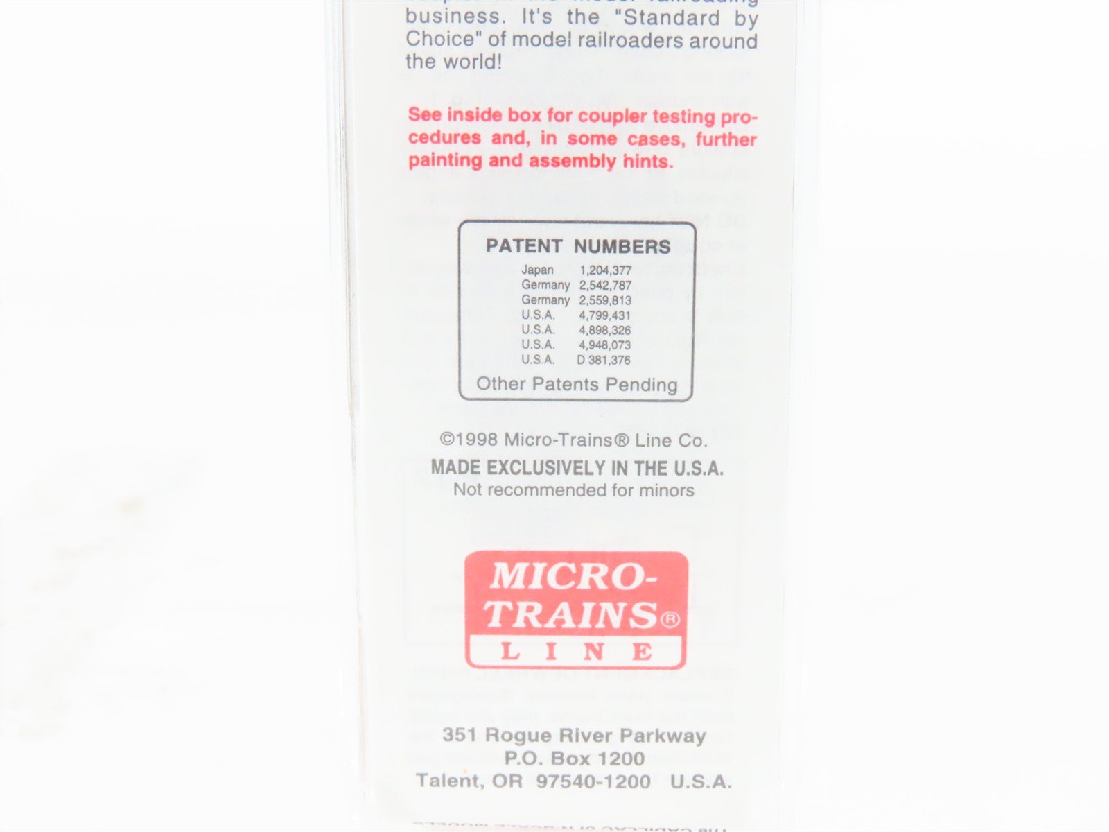 N Scale Micro-Trains MTL 55150 CP Canadian Pacific 33' 2-Bay Open Hopper #354037