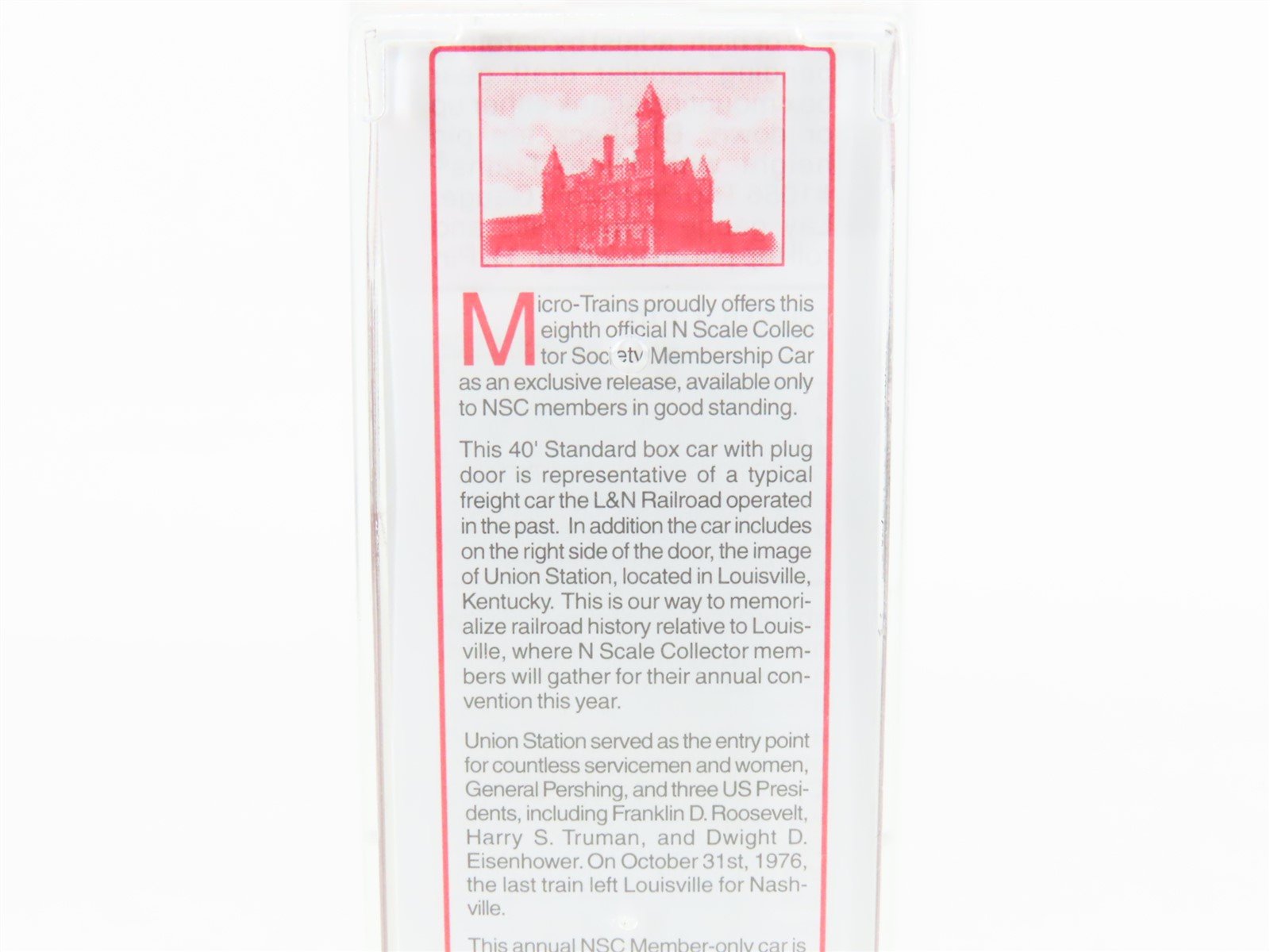 N Micro-Trains NSC MTL 08-01 L&N 