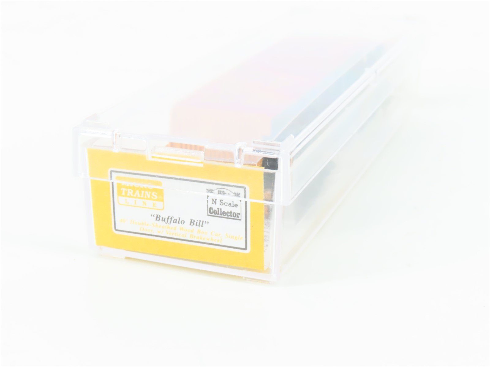 N Scale Micro-Trains MTL NSC 06-119 Buffalo Bill's Wild West 40' Box Car #2006