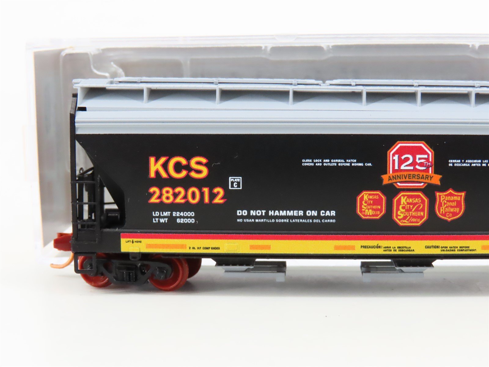 N Scale Micro-Trains NSE MTL 16-86 125th Anniversary Car KCS 3-Bay Hopper 282012
