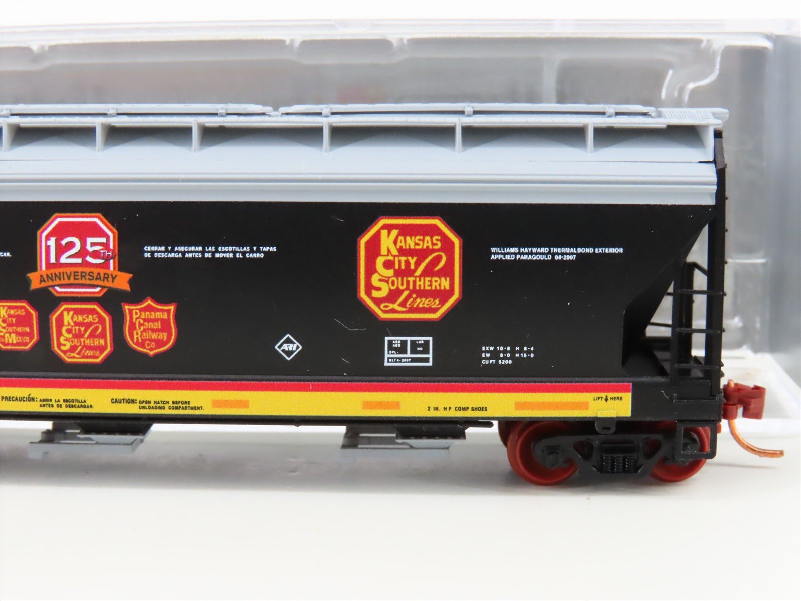 N Scale Micro-Trains NSE MTL 16-86 125th Anniversary Car KCS 3-Bay Hopper 282012