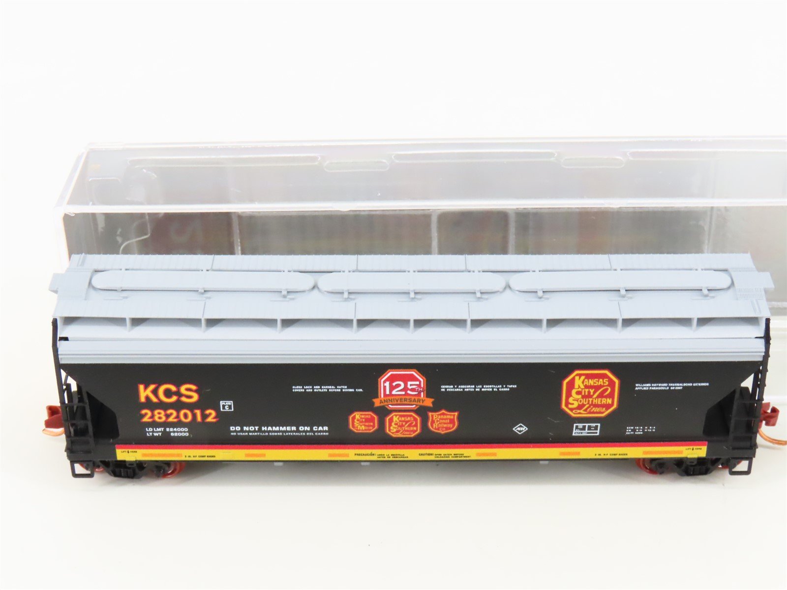 N Scale Micro-Trains NSE MTL 16-86 125th Anniversary Car KCS 3-Bay Hopper 282012
