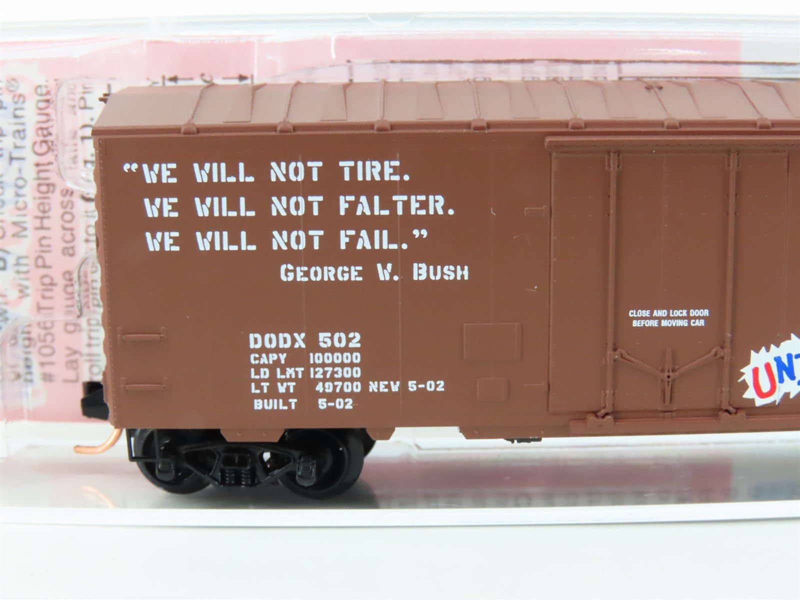 N Scale Micro-Trains MTL NSC Special Run DODX 