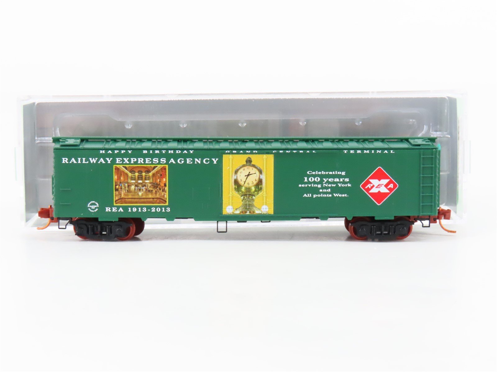 N Micro-Trains NSE MTL 13-12 REA Grand Central Terminal 100th Anniversary Reefer