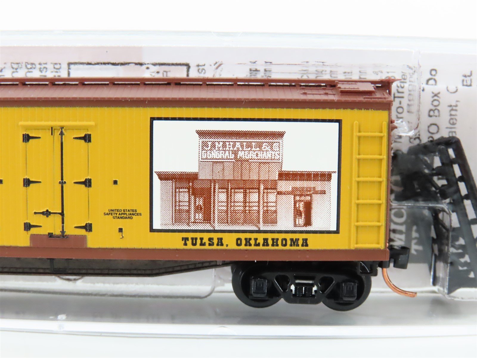 N Scale Micro-Trains MTL NSC 03-48 JMHX J.M. Hall & Co. 40' Wood Reefer #8779
