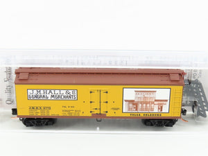 N Scale Micro-Trains MTL NSC 03-48 JMHX J.M. Hall & Co. 40' Wood Reefer #8779
