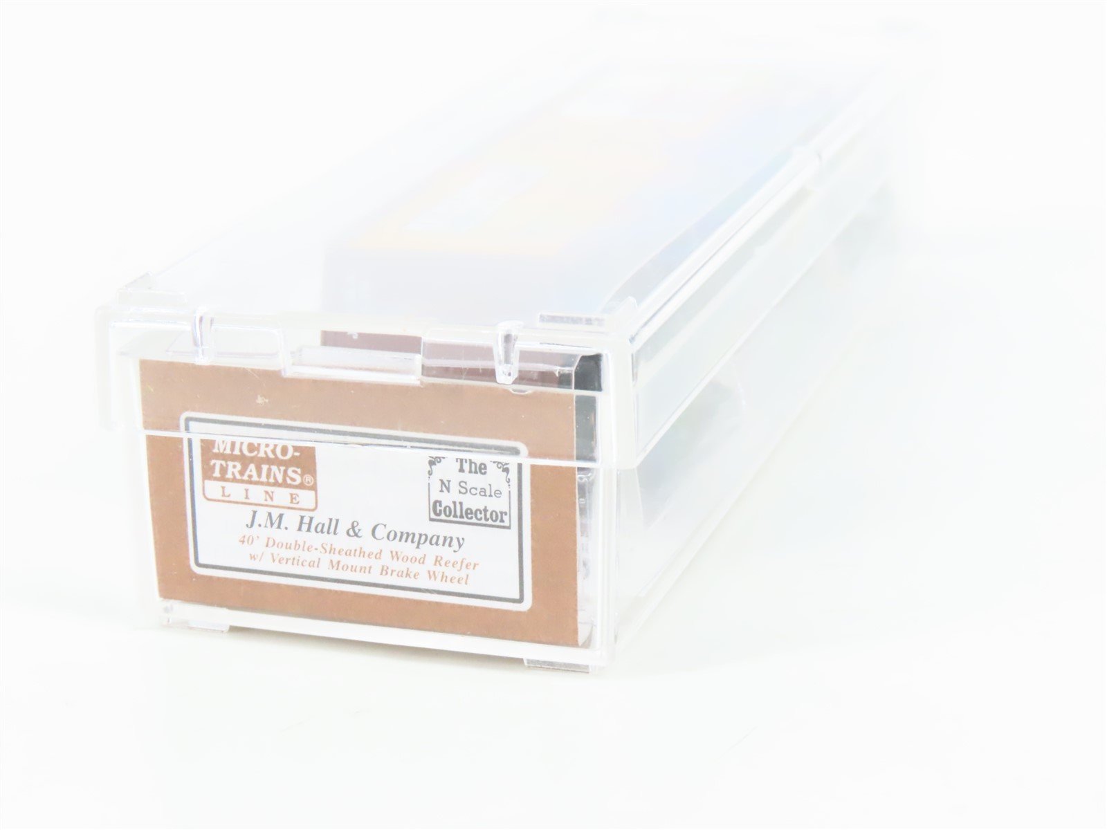 N Scale Micro-Trains MTL NSC 03-48 JMHX J.M. Hall & Co. 40' Wood Reefer #8779