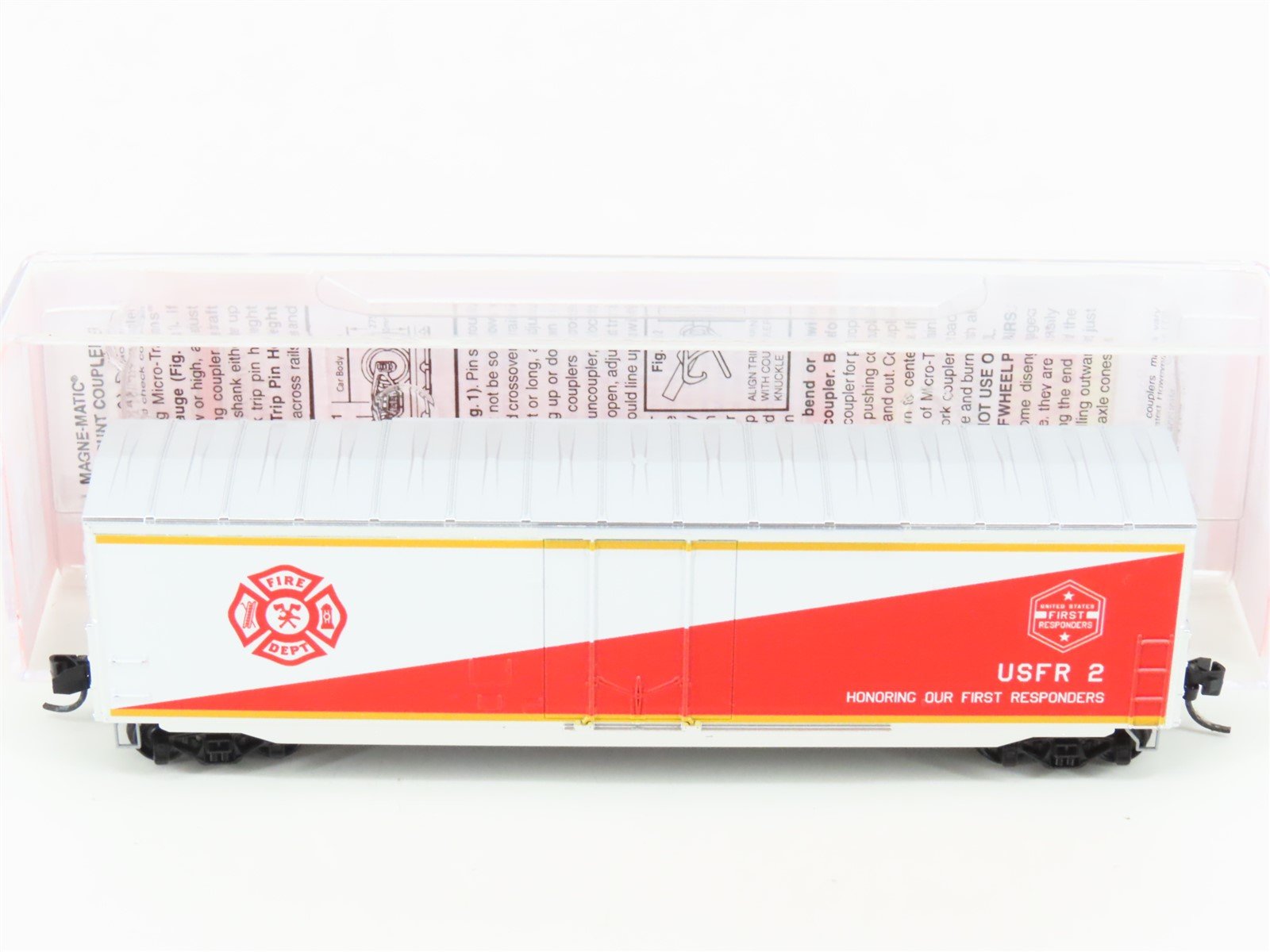 N Scale Micro-Trains MTL NSE 21-01 USFR First Responders Tribute 50' Box Car #2