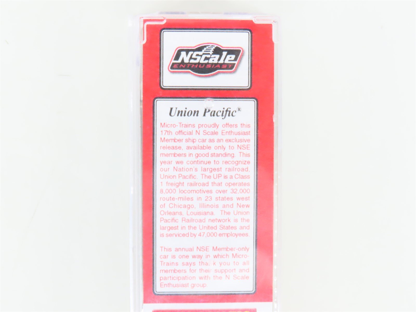 N Micro-Trains MTL NSE 17-01 UP Union Pacific 