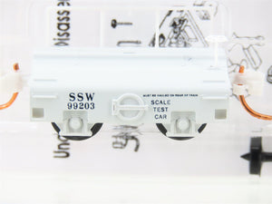 N Scale Micro-Trains MTL 12100040 SSW Cotton Belt Scale Test Car #99203