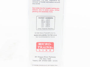 N Scale Micro-Trains MTL 105030 B&O Baltimore & Ohio 50' Gondola #351065