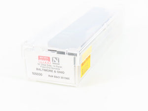 N Scale Micro-Trains MTL 105030 B&O Baltimore & Ohio 50' Gondola #351065