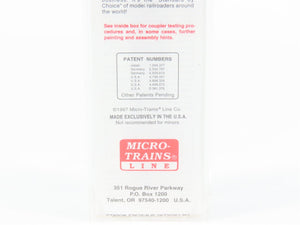 N Scale Micro-Trains MTL 105010 RDG Reading Railroad 50' Gondola #3326