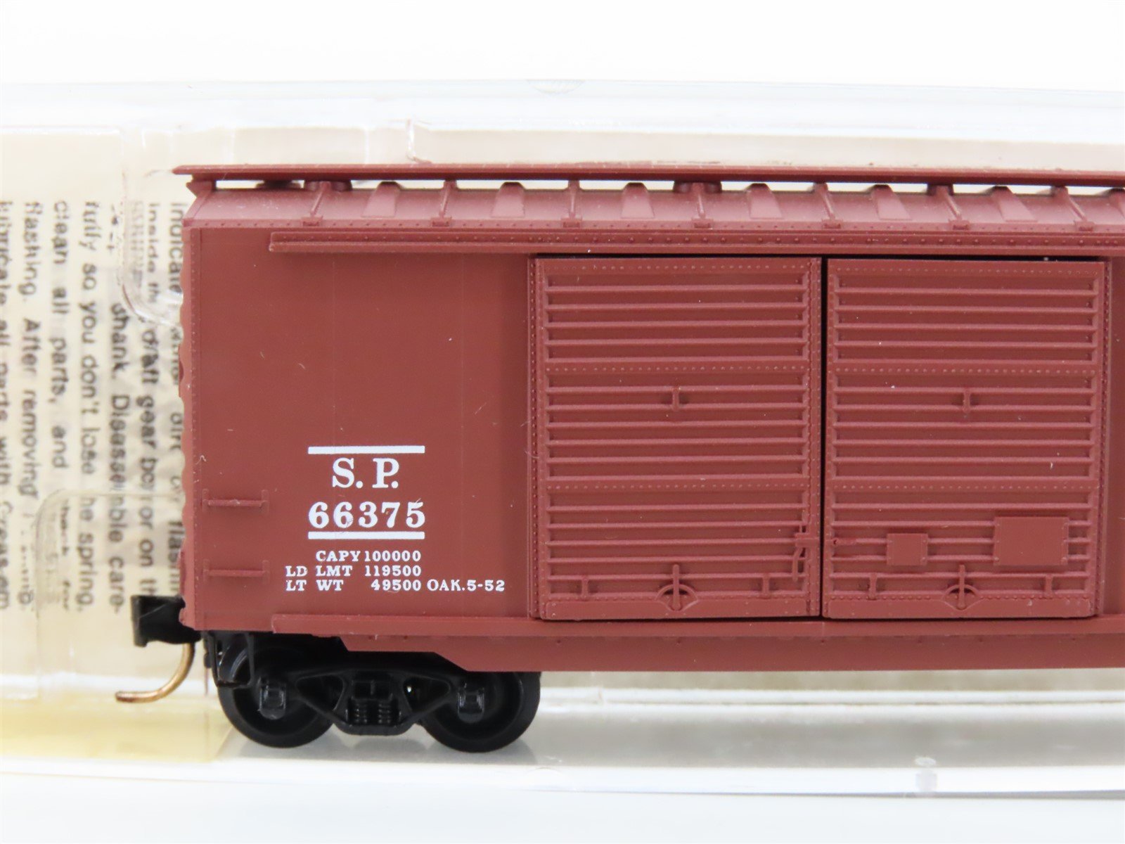 N Scale Micro-Trains MTL 23020 SP Southern Pacific 40' Double Door Boxcar #66375