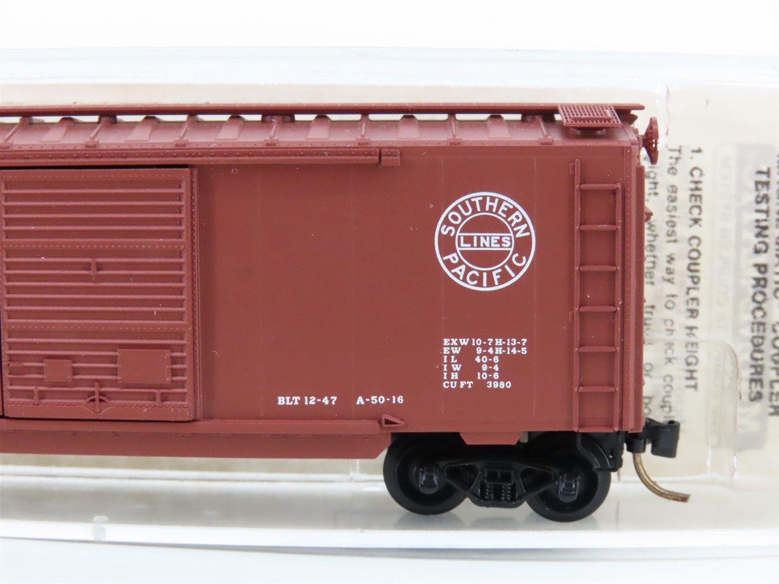 N Scale Micro-Trains MTL 23020 SP Southern Pacific 40' Double Door Boxcar #66375
