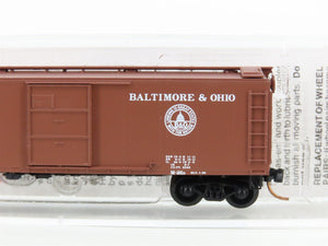 N Scale Micro-Trains MTL 120240 B&O Baltimore & Ohio 40' Box Car #276383
