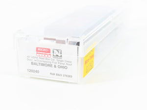 N Scale Micro-Trains MTL 120240 B&O Baltimore & Ohio 40' Box Car #276383