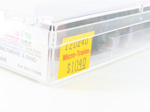 N Scale Micro-Trains MTL 120240 B&O Baltimore & Ohio 40' Box Car #276383