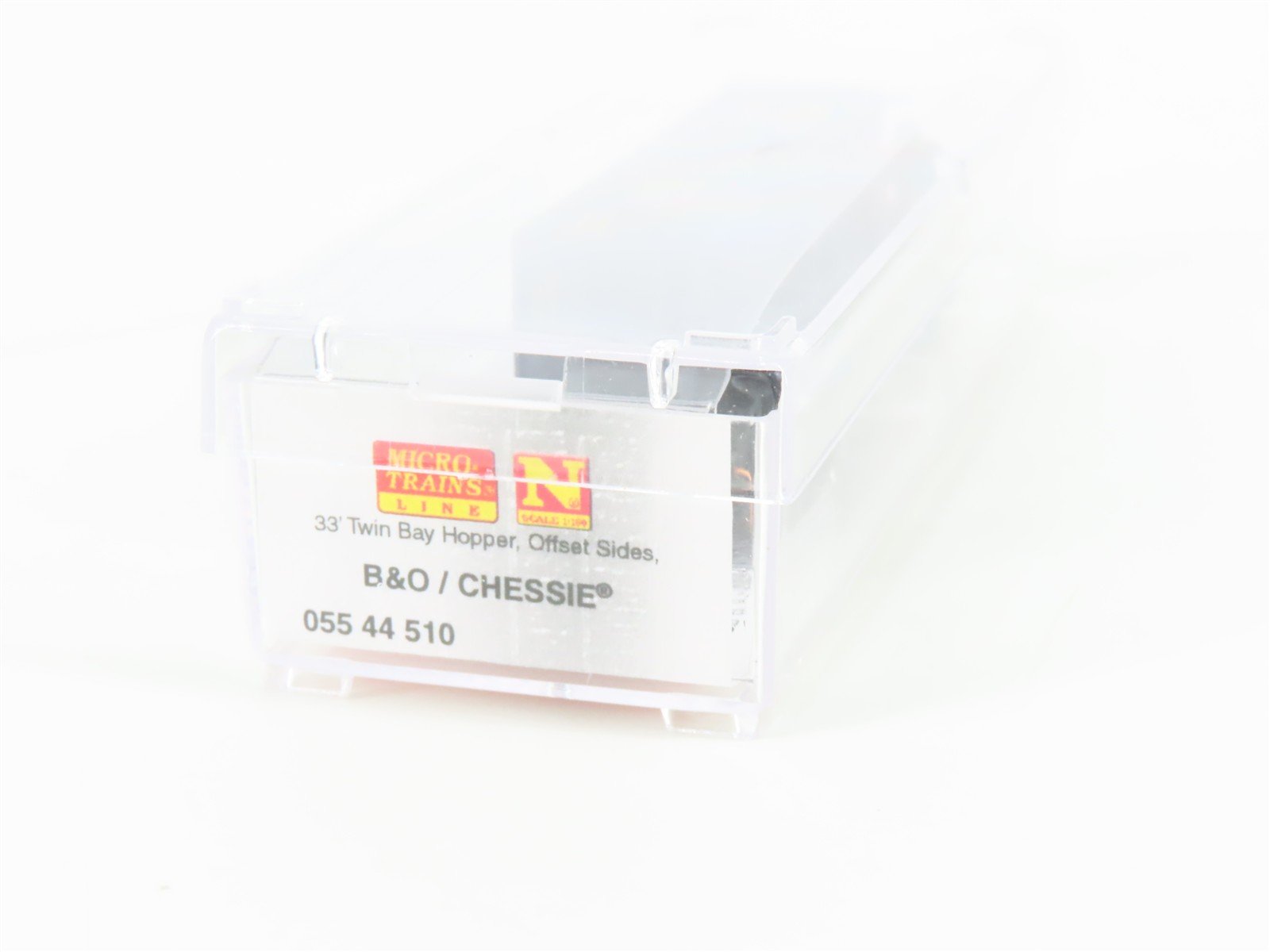 N Micro-Trains MTL 05544510 B&O Chessie System 2-Bay Hopper #234928 - Weathered