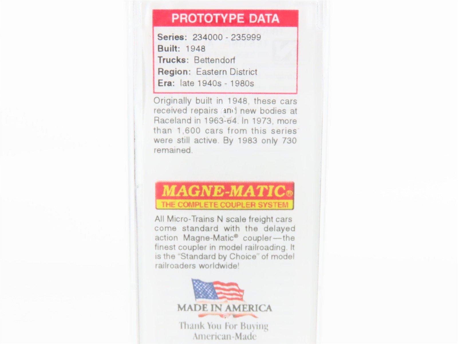 N Scale Micro-Trains MTL 05500512 B&O Chessie System 33' 2-Bay Hopper #234915