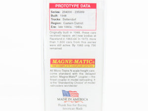 N Scale Micro-Trains MTL 05500512 B&O Chessie System 33' 2-Bay Hopper #234915