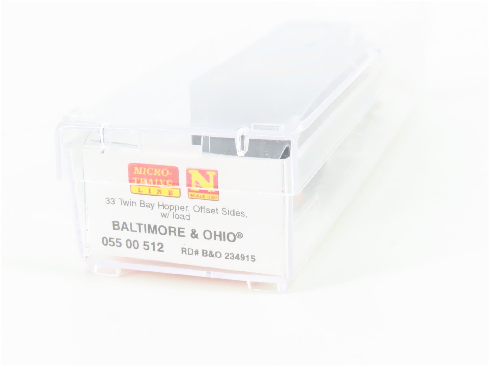 N Scale Micro-Trains MTL 05500512 B&O Chessie System 33' 2-Bay Hopper #234915