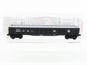 N Scale Micro-Trains MTL 106040 B&O Baltimore & Ohio 50' Gondola #362522