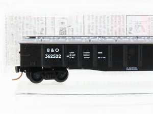 N Scale Micro-Trains MTL 106040 B&O Baltimore & Ohio 50' Gondola #362522