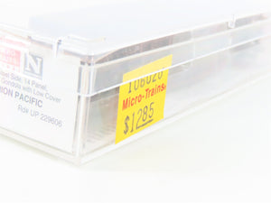 N Scale Micro-Trains MTL 106020 UP Union Pacific 50' Covered Gondola #229606