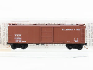 N Scale Micro-Trains MTL 120210 B&O Baltimore & Ohio 40' Box Car #272500
