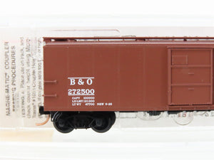 N Scale Micro-Trains MTL 120210 B&O Baltimore & Ohio 40' Box Car #272500